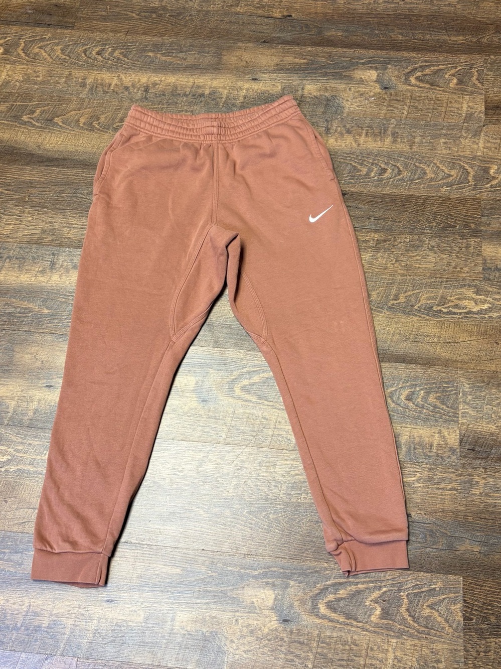 Nike Sportswear Fleece Joggers Sweatpants Mens Medium Clay Brown 716830-215